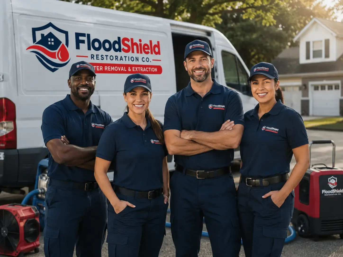 Flood Damage Restoration company in Rockport, WV